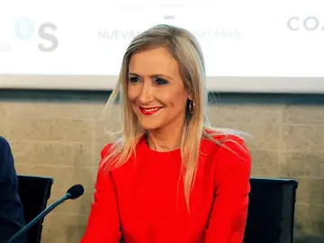 En la imagen la expresidenta madrileña Cristina Cifuentes En la imagen la expresidenta madrileña Cristina Cifuentes