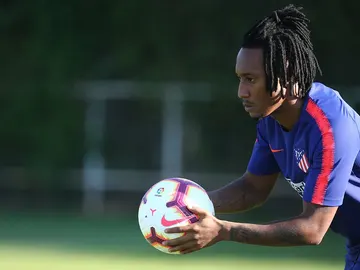Gelson, con el Atlético Gelson, con el Atlético