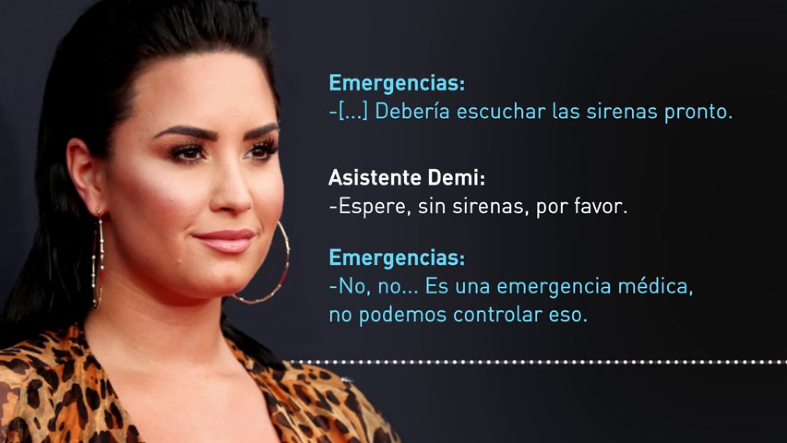Revelan la llamada a Emergencias desde la casa de Demi Lovato