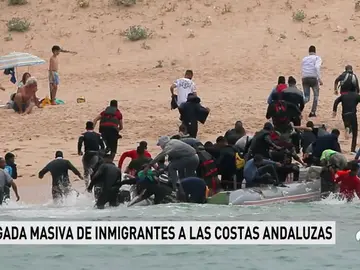 Ascienden a 751 los inmigrantes rescatados en el Estrecho Ascienden a 751 los inmigrantes rescatados en el Estrecho