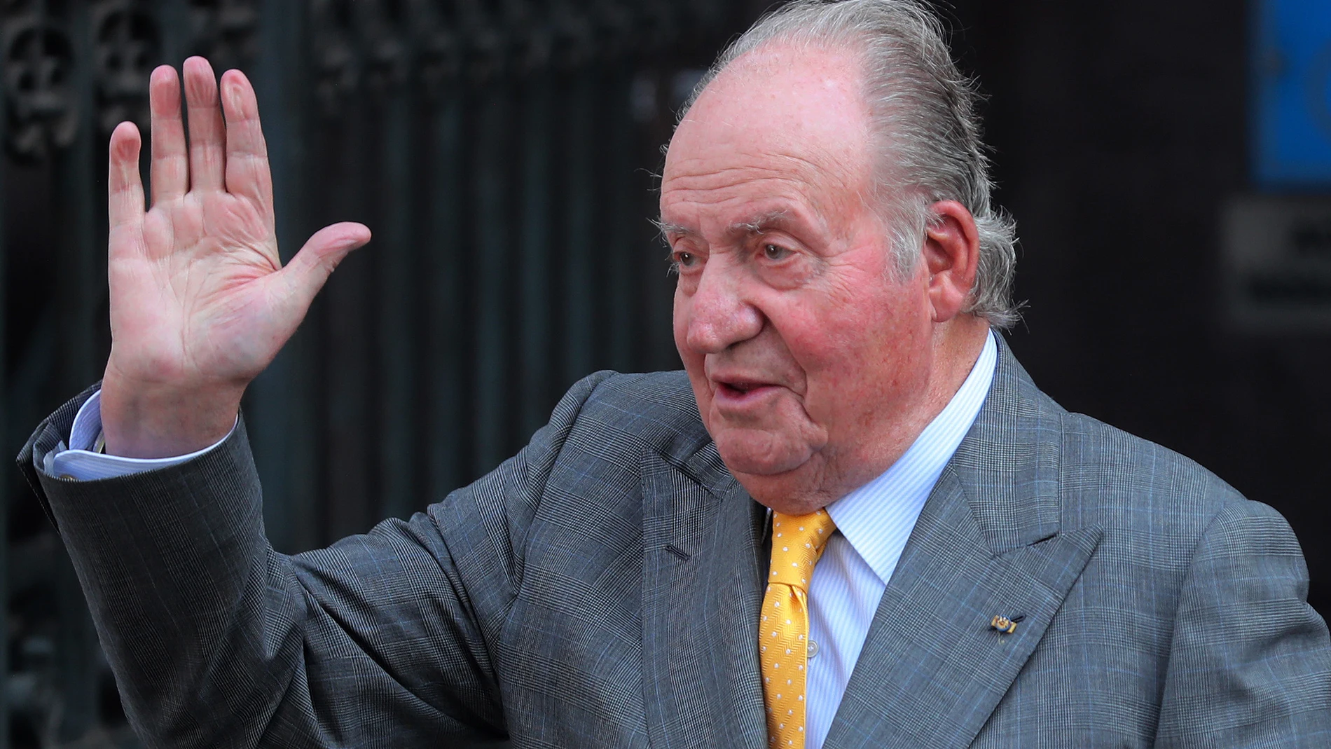 El Rey Juan Carlos, en un acto público El Rey Juan Carlos, en un acto público