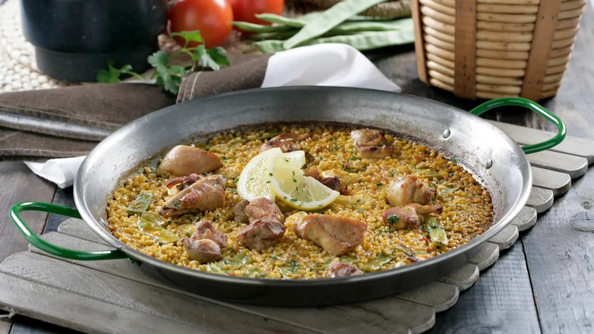 La auténtica paella valenciana