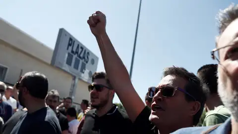 Taxistas en huelga en Madrid Taxistas en huelga en Madrid