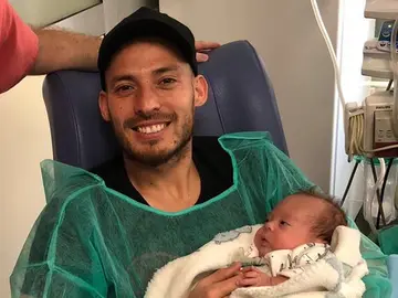 David Silva y su hijo Mateo David Silva y su hijo Mateo