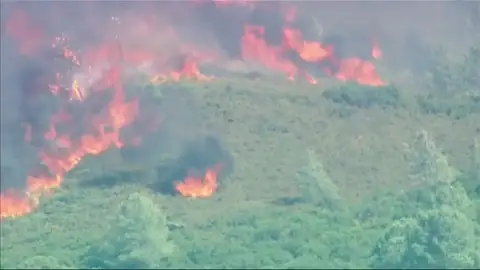 Los incendios forestales en California dejan tres muertos y siete heridos. Los incendios forestales en California dejan tres muertos y siete heridos.