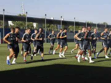 Isco, entrenándose con el Real Madrid Isco, entrenándose con el Real Madrid