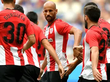Mikel Rico, con el Athletic Mikel Rico, con el Athletic