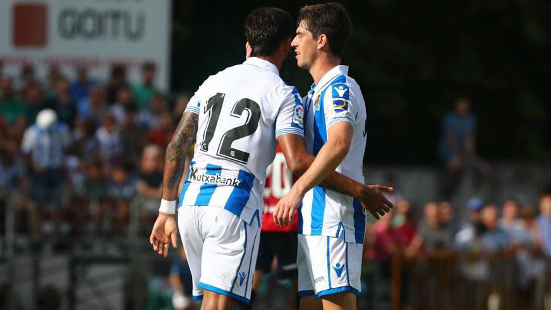 La Real Sociedad, en un amistoso La Real Sociedad, en un amistoso