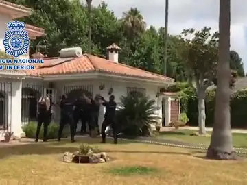 Otra operación policial en el Campo de Gibraltar desmantela una nueva "guardería" Otra operación policial en el Campo de Gibraltar desmantela una nueva "guardería"
