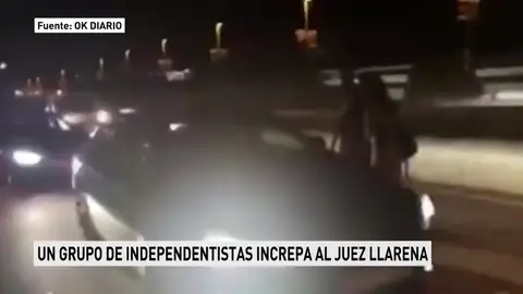 Un grupo de independentistas acosa al juez Pablo Llarena, instructor de la causa contra los políticos presos del 'procés' Un grupo de independentistas acosa al juez Pablo Llarena, instructor de la causa contra los políticos presos del 'procés'