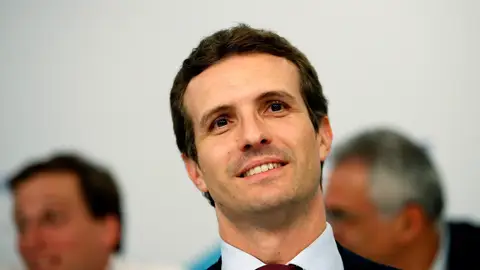 El presidente del Partido Popular, Pablo Casado El presidente del Partido Popular, Pablo Casado