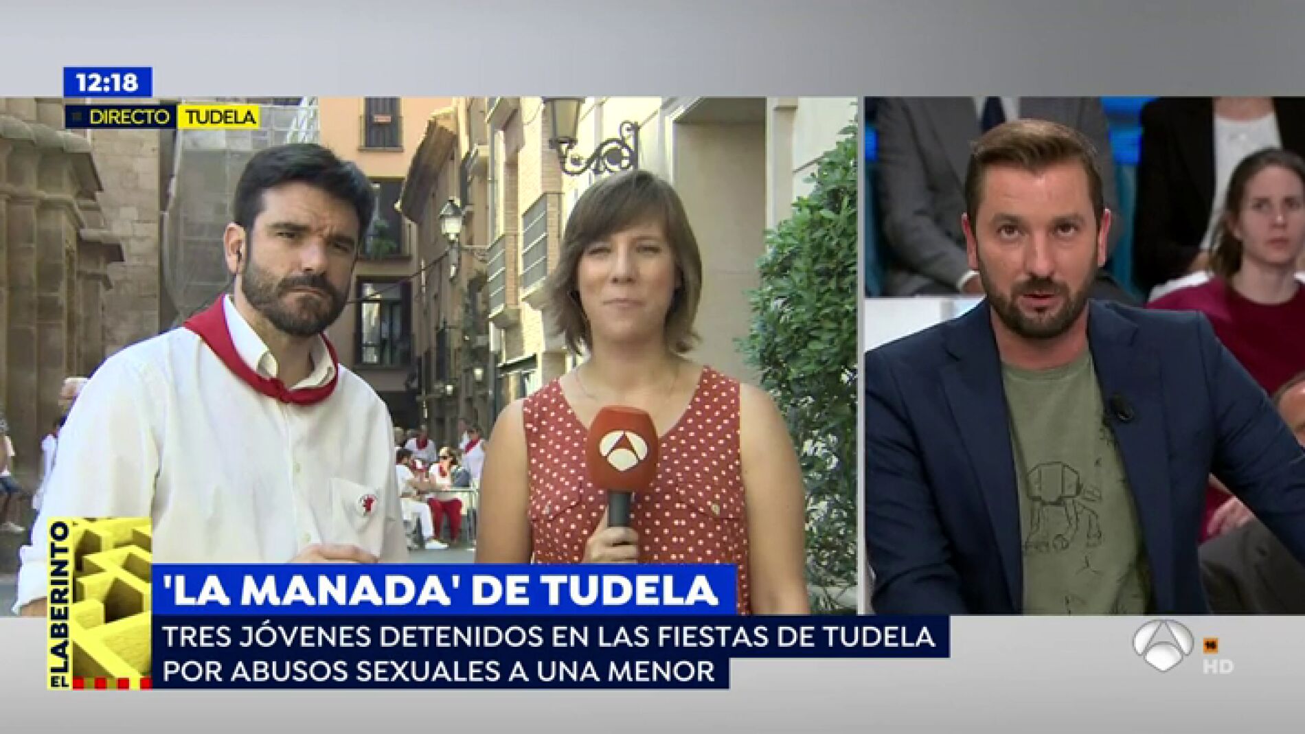 Tres detenidos en Tudela, Navarra, por abusar de una joven menor de edad