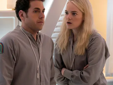 Jonah Hill y Emma Stone en 'Maniac' Jonah Hill y Emma Stone en 'Maniac'