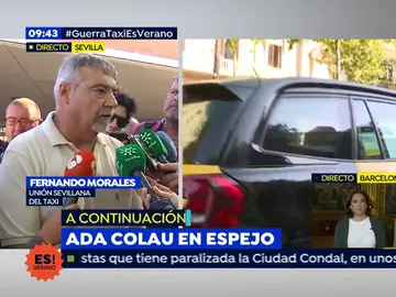 Los taxistas de Sevilla siguen en pie de guerra: "Esto es un alzamiento de taxistas no de asociaciones" Los taxistas de Sevilla siguen en pie de guerra: "Esto es un alzamiento de taxistas no de asociaciones"