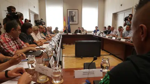 Reunión de Fomento con el sector del taxi Reunión de Fomento con el sector del taxi