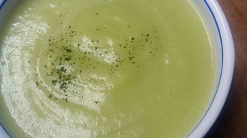 crema puerro