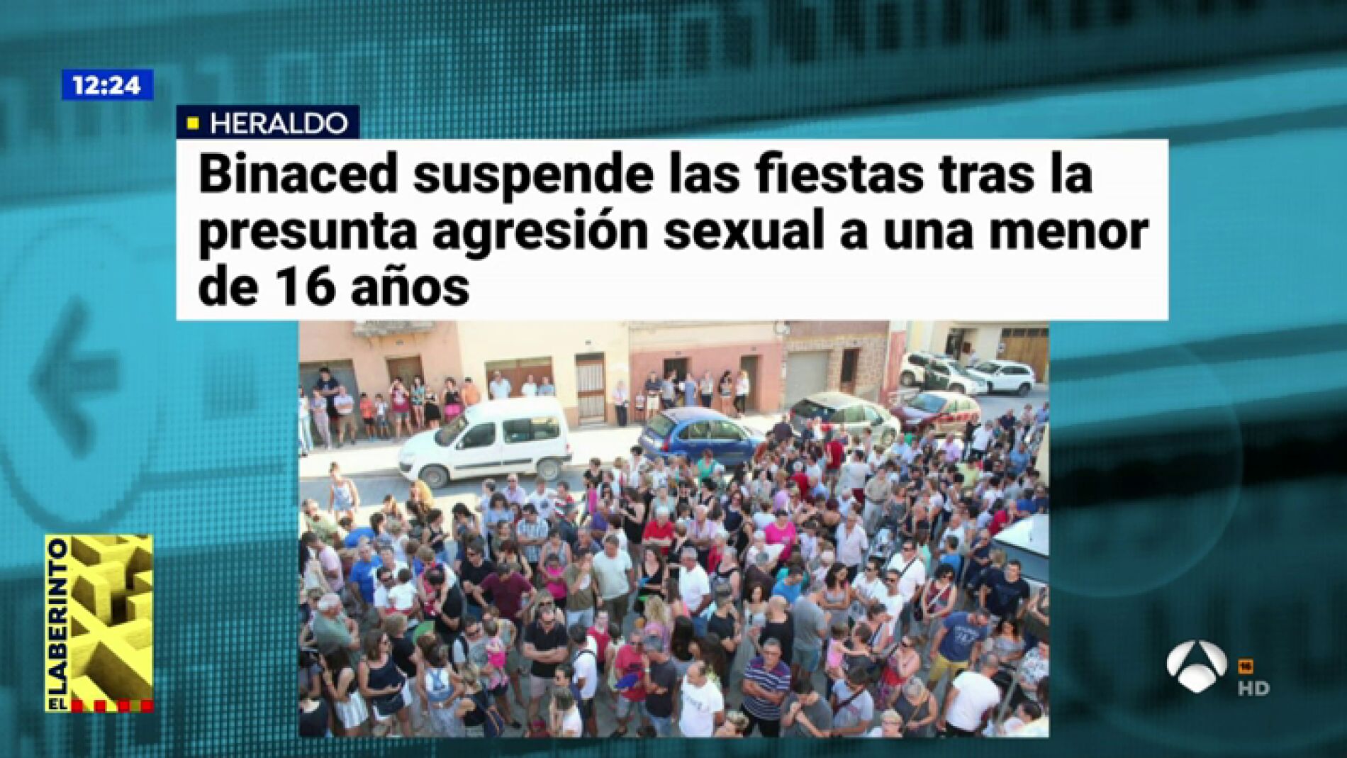 Binaced, Huesca, suspende las fiestas tras la denuncia de agresi&oacute;n sexual a una menor de 16 a&ntilde;os