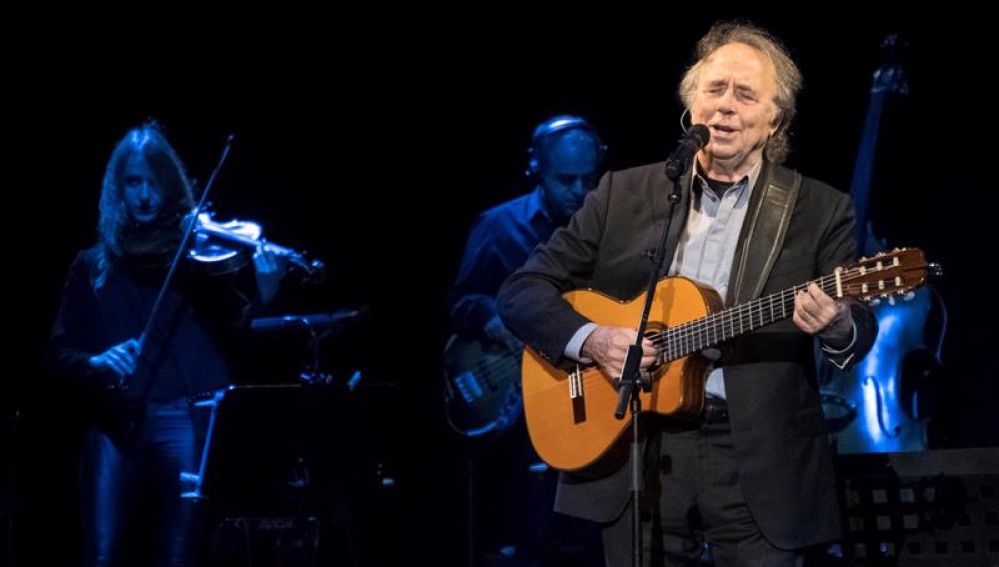 El cantautor Joan Manuel Serrat