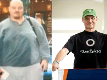 David Clark, antes y después David Clark, antes y después