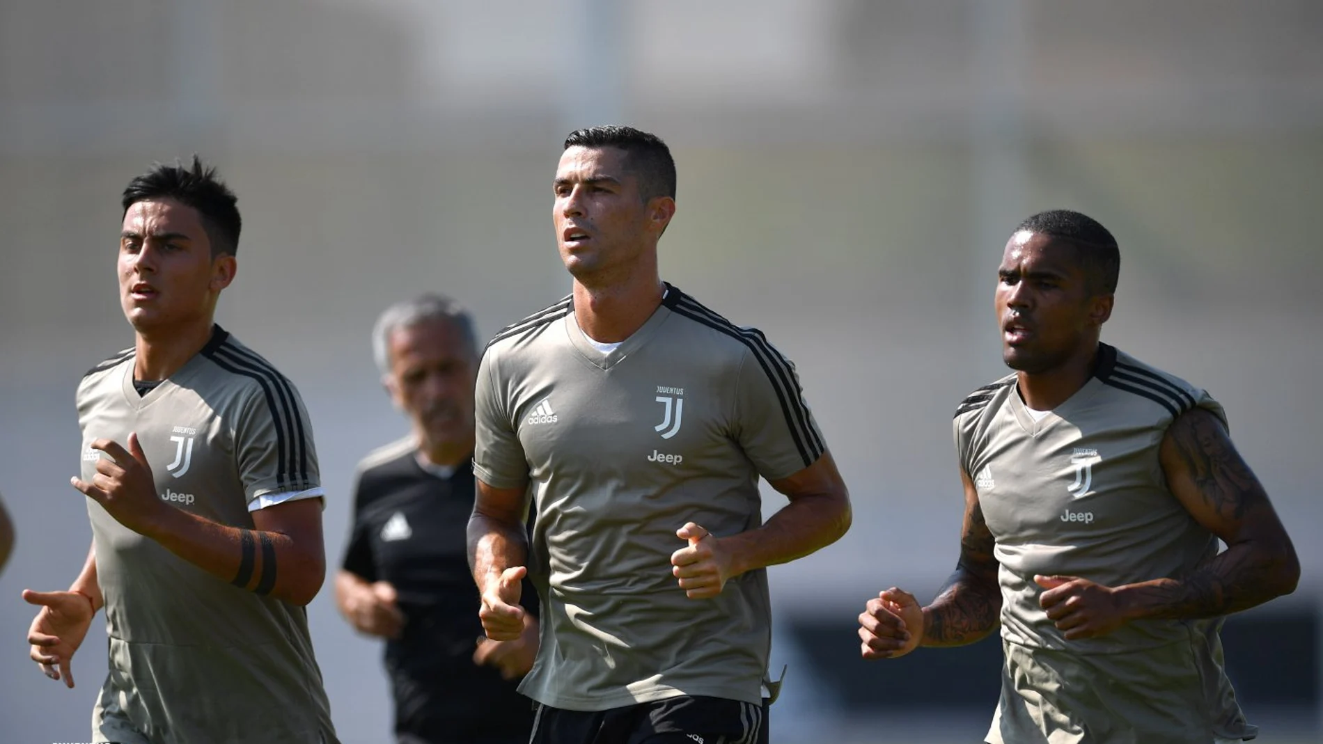 Cristiano entrenando con la Juventus Cristiano entrenando con la Juventus