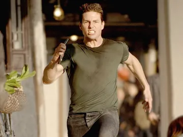 Tom Cruise en una de sus películas Tom Cruise en una de sus películas