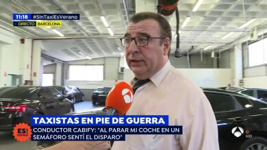 El conductor de Cabify que recibió un disparo: 