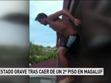 Un joven en estado grave tras caer de un segundo piso en Magaluf, Mallorca