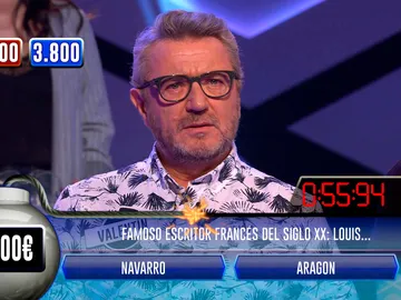 Valentín puede él solo con la bomba clasificatoria de '¡Boom!' Valentín puede él solo con la bomba clasificatoria de '¡Boom!'