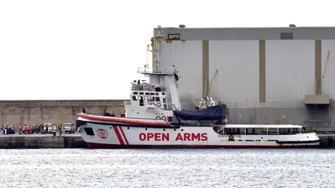 Imagen de archivo del Open Arms Un barco de la ONG Open Arms