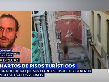 Ignacio Shaw, propietario de varios pisos turísticos en Málaga: "Estoy de acuerdo con las personas que han denunciado este comportamiento incívico