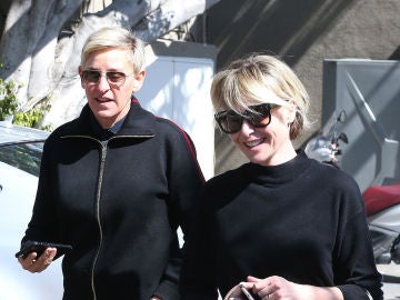 Ellen DeGeneres y su mujer Portia De Rossi 