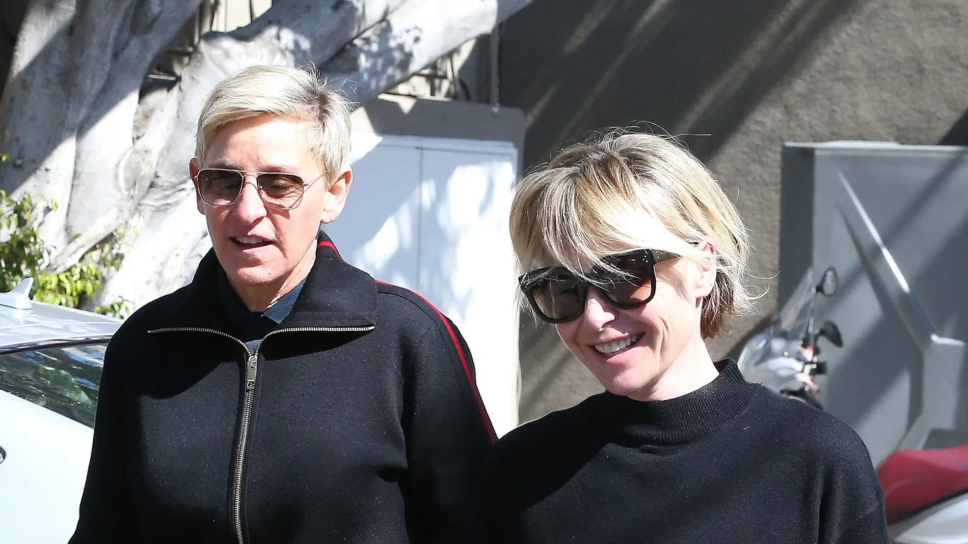 Ellen DeGeneres y su mujer Portia De Rossi 