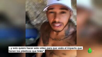 Hamilton muestra su compromiso con los mares: 