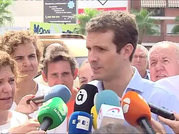 Casado, sobre inmigración: "El PSOE me ha dado la razón, no es posible la política de papeles para todos" Casado, sobre inmigración: "El PSOE me ha dado la razón, no es posible la política de papeles para todos"