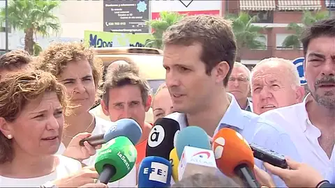 Casado, sobre inmigración: "El PSOE me ha dado la razón, no es posible la política de papeles para todos" Casado, sobre inmigración: "El PSOE me ha dado la razón, no es posible la política de papeles para todos"