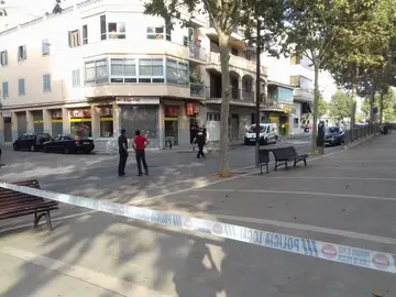 Lugar donde han encontrado a un bebé muerto dentro de un coche en Manacor Lugar donde han encontrado a un bebé muerto dentro de un coche en Manacor