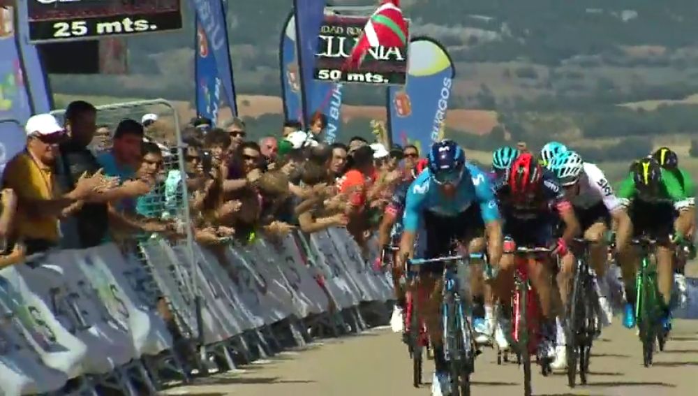 Barbero vuelve a reinar en Clunia y López es más líder de la Vuelta a Burgos