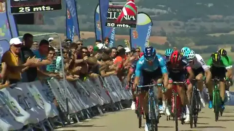 Barbero vuelve a reinar en Clunia y López es más líder de la Vuelta a Burgos Barbero vuelve a reinar en Clunia y López es más líder de la Vuelta a Burgos