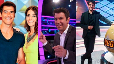 Los concursos de Antena 3, 'La Ruleta de la Suerte' (14,9%), '¡Ahora caigo!' (15,5%) y '¡Boom!' (16,1%), líderes absolutos de sus franjas