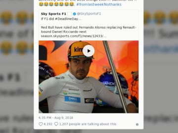 La respuesta de Alonso a Horner