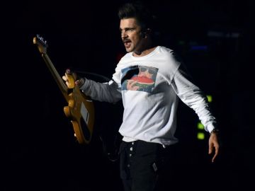El cantante y compositor colombiano Juanes