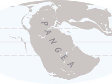 El supercontinente Pangea