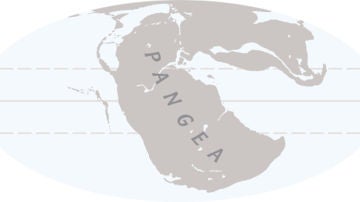 El supercontinente Pangea