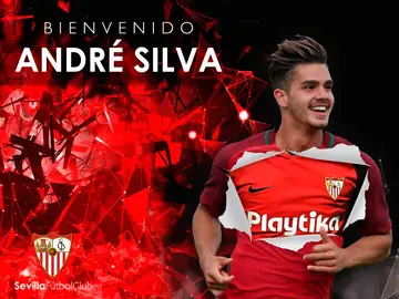 El Sevilla da la bienvenida a André Silva El Sevilla da la bienvenida a André Silva