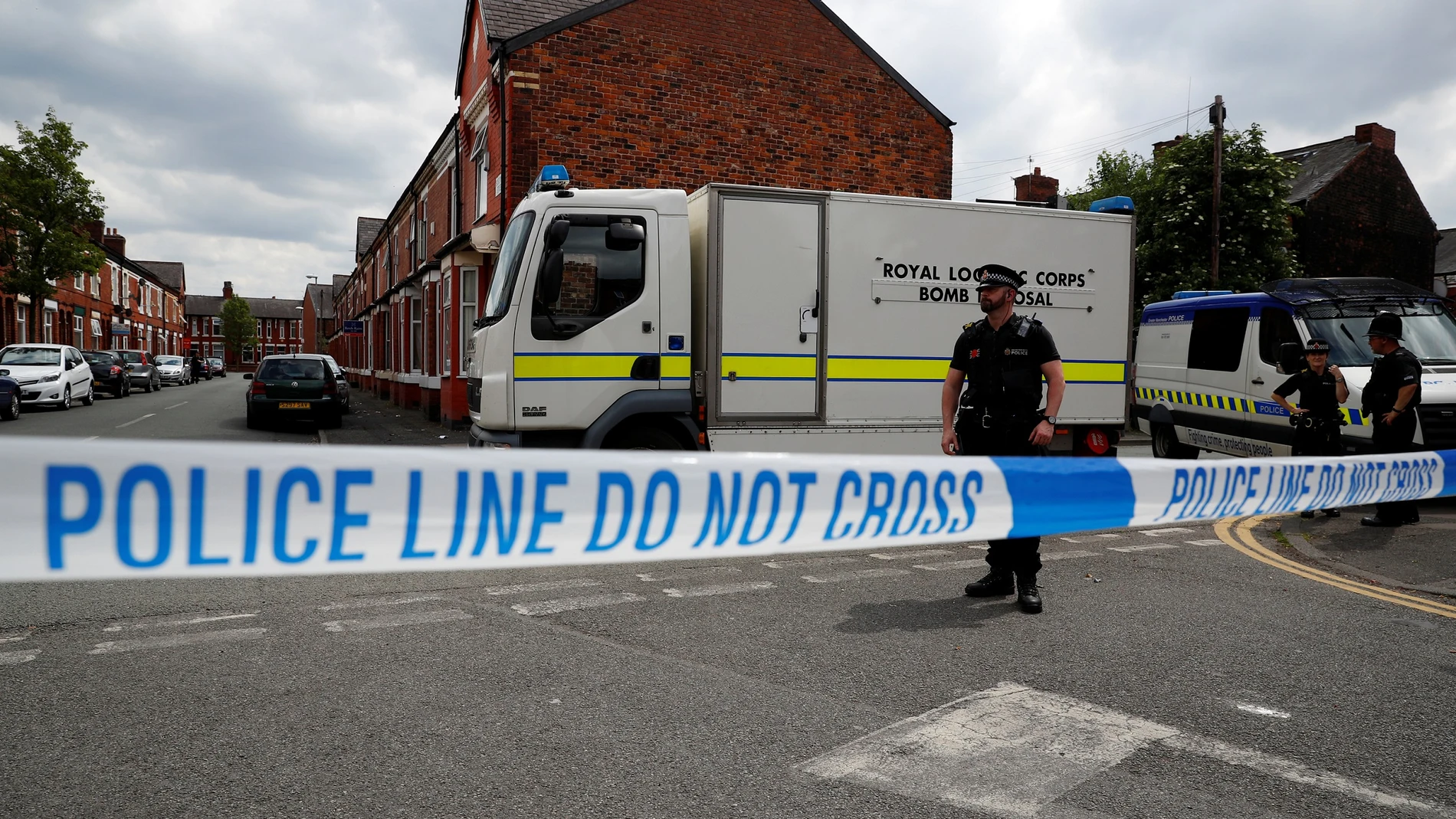 Imagen de la Policía británica Imagen de la Policía británica