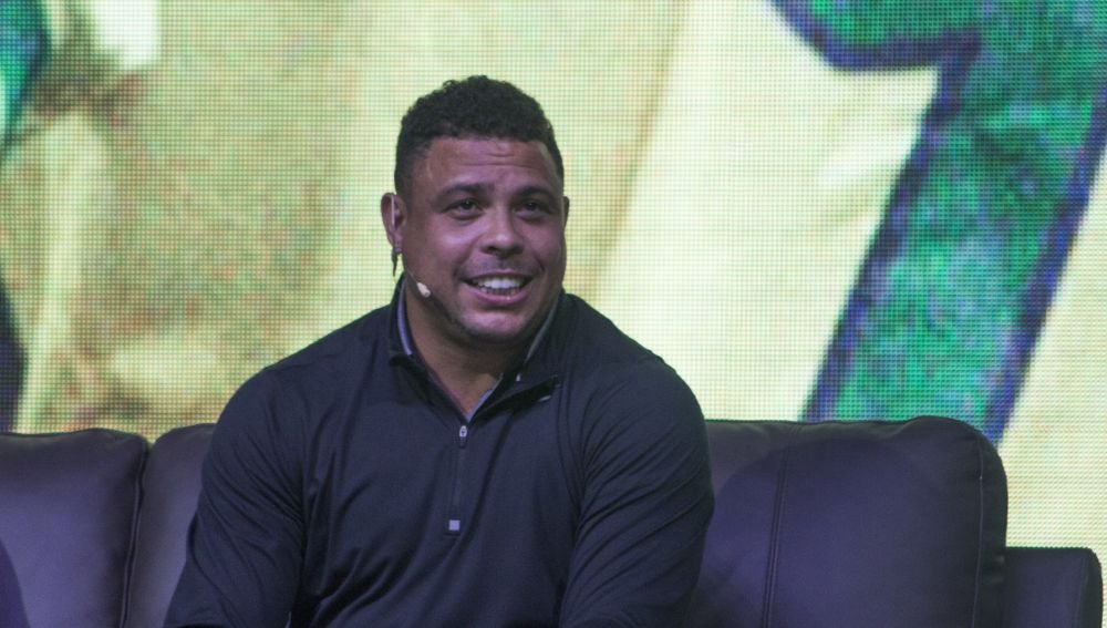 El exfutbolista brasileño Ronaldo Nazario