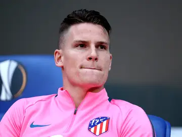 Kevin Gameiro en el Atlético de Madrid Kevin Gameiro en el Atlético de Madrid