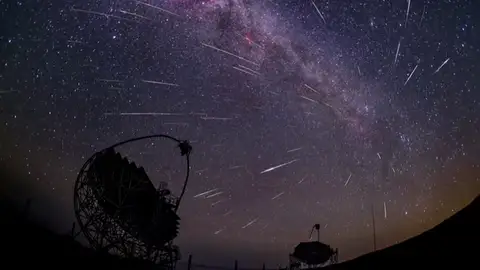 La luna permite vislumbrar con mayor claridad las Perseidas este fin de semana La luna permite vislumbrar con mayor claridad las Perseidas este fin de semana