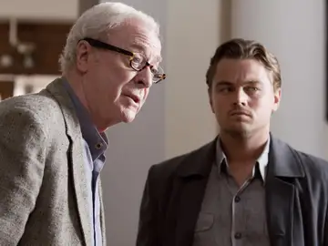 Michael Caine y Leonardo DiCaprio en 'Origen' Michael Caine y Leonardo DiCaprio en 'Origen'