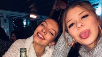 Alejandra Rubio y Anita Matamoros